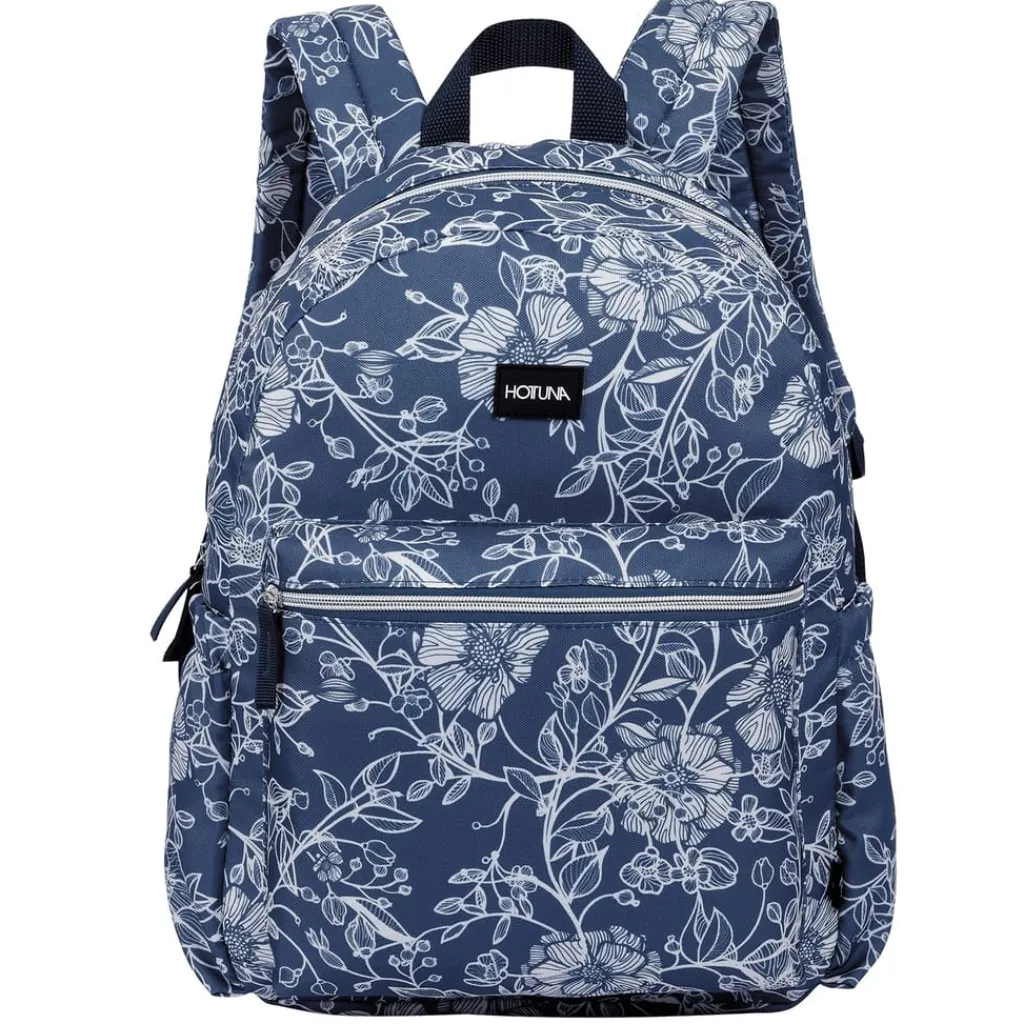 Bags*Hot Tuna Floral Backpack Adults in Blue