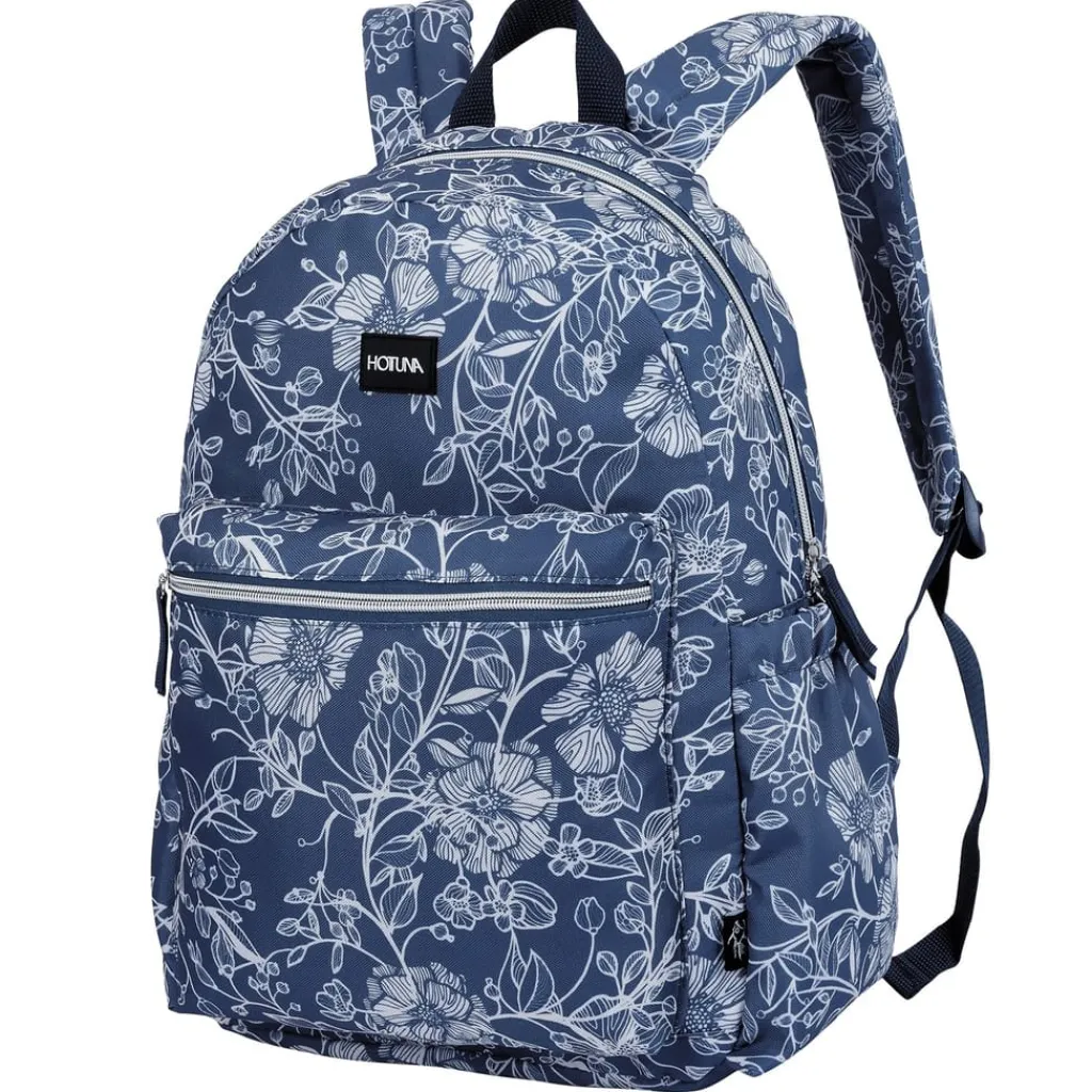 Bags*Hot Tuna Floral Backpack Adults in Blue