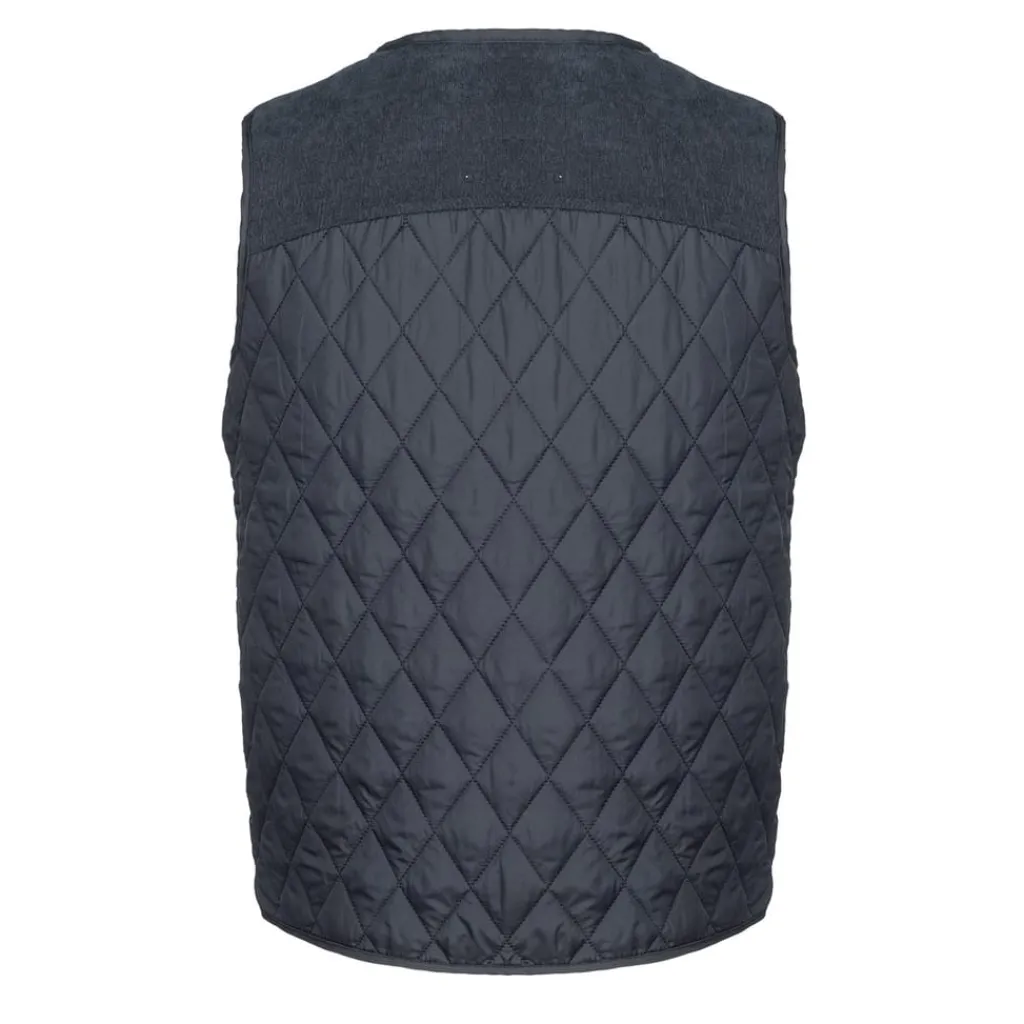 Coats And Jackets*Howick Quilt Gilet in Blue