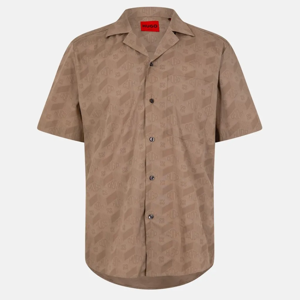 Shirts*Hugo 10270099 01 in Beige