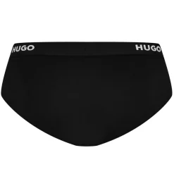 Underwear And Socks*Hugo 3 Pack of Hip Briefs in Black