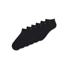 Underwear And Socks*Hugo 6 Pack of Logo Ankle Socks in Black