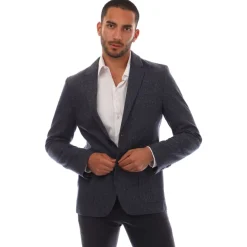 Formalwear*Hugo Areltu Blazer Jacket in Dark Blue