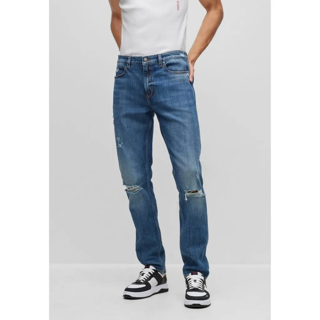 Jeans*Hugo Boss 708 Slim Jeans in Blue