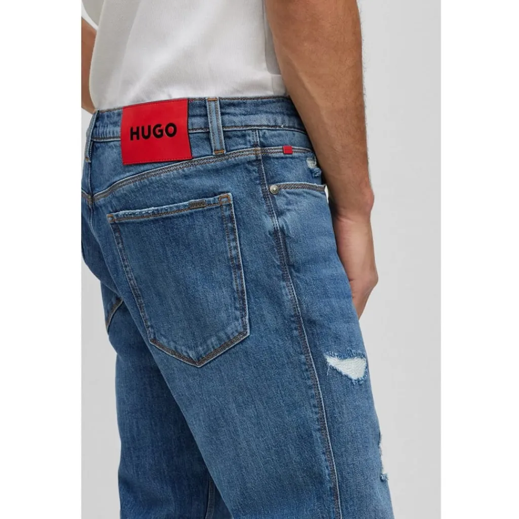 Jeans*Hugo Boss 708 Slim Jeans in Blue