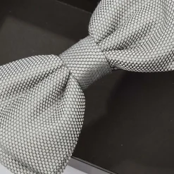 Assorted|Formalwear*Hugo Boss Classic Bow Tie in Silver