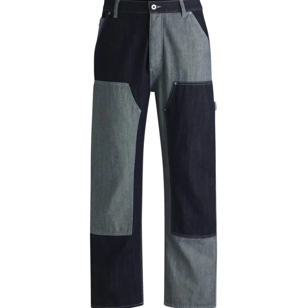 Jeans*Hugo Carpenter Relaxed Fit Jeans in Blue