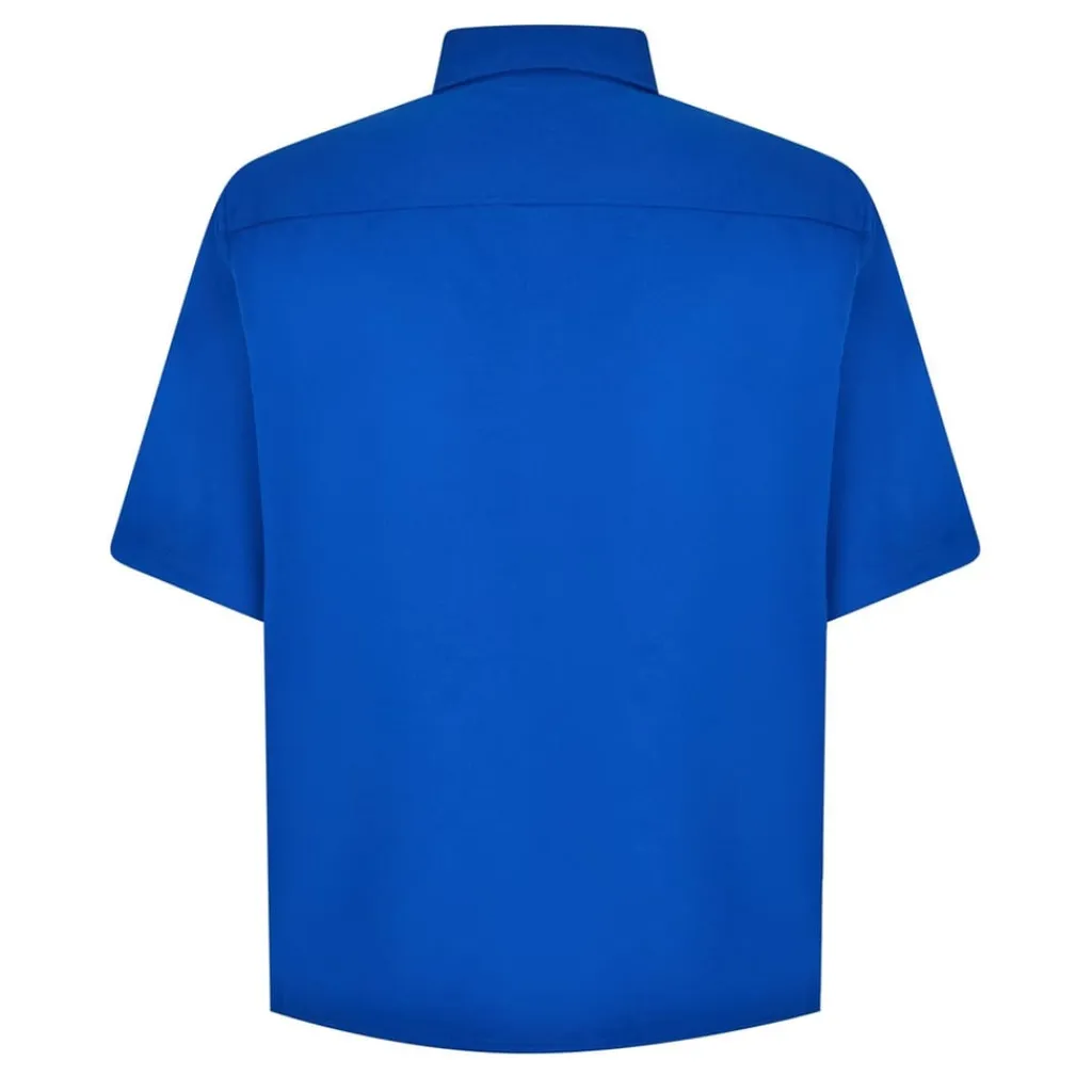 Shirts*Hugo Crew Neck Regular Fit Short Sleeve Shirt in Blue