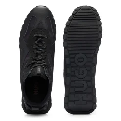 Trainers|Footwear*Hugo Cubite Hi-Top Trainers in Black