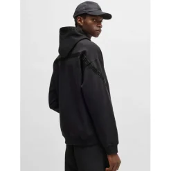 Sweatshirts*Hugo Dagarito Relaxed-Fit Hoodie in Black