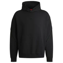Sweatshirts*Hugo Dagarito Relaxed-Fit Hoodie in Black