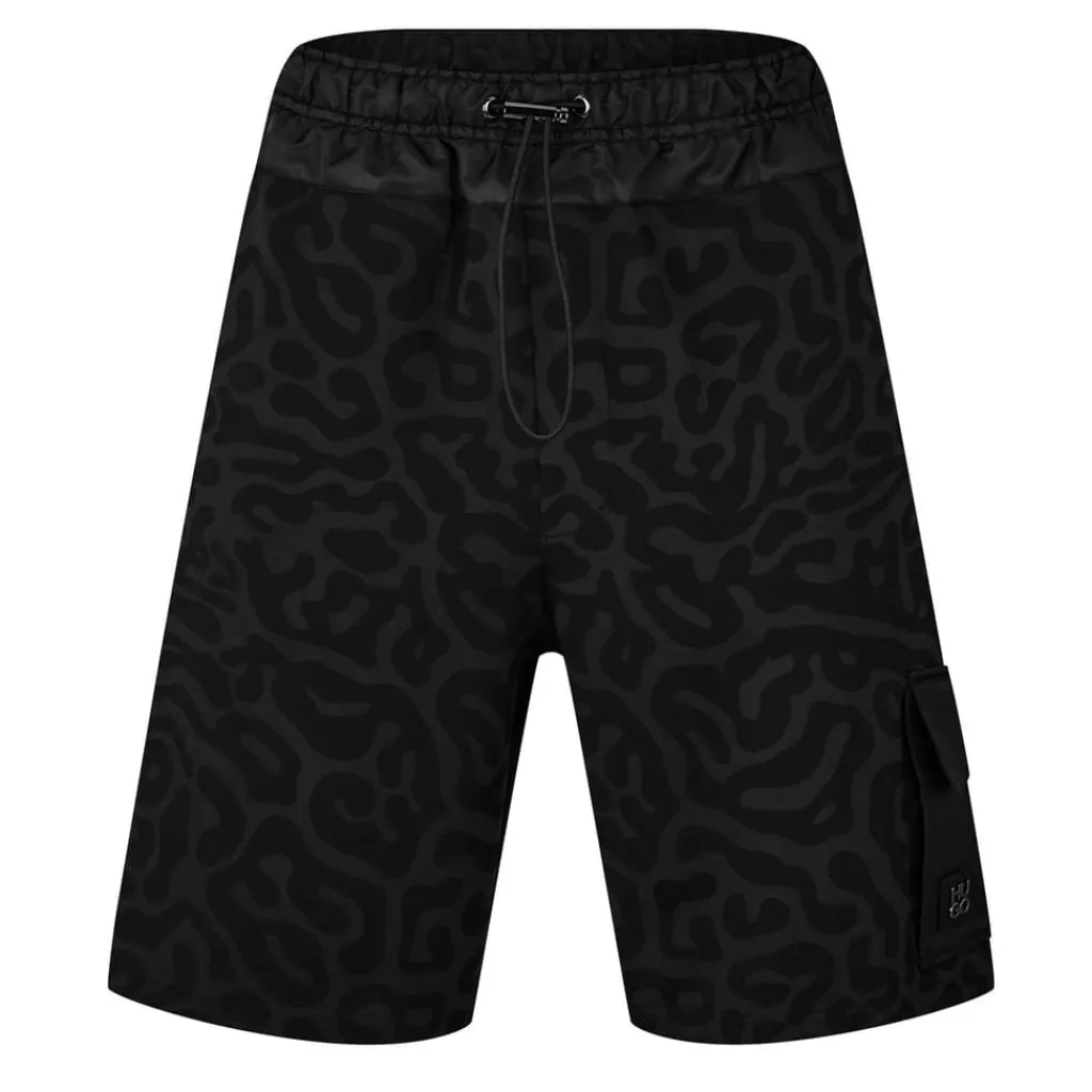 Shorts*Hugo Daltu Cargo Shorts in Black