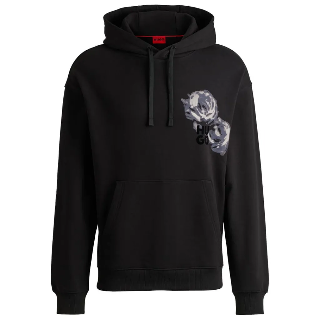 Sweatshirts|Hoodies*Hugo Dirosehood Hoodie in Black