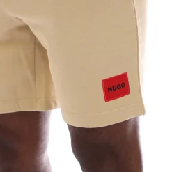 Shorts*Hugo Diz222 Logo Shorts in Beige
