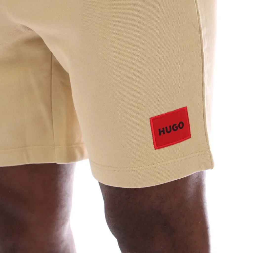 Shorts*Hugo Diz222 Logo Shorts in Beige