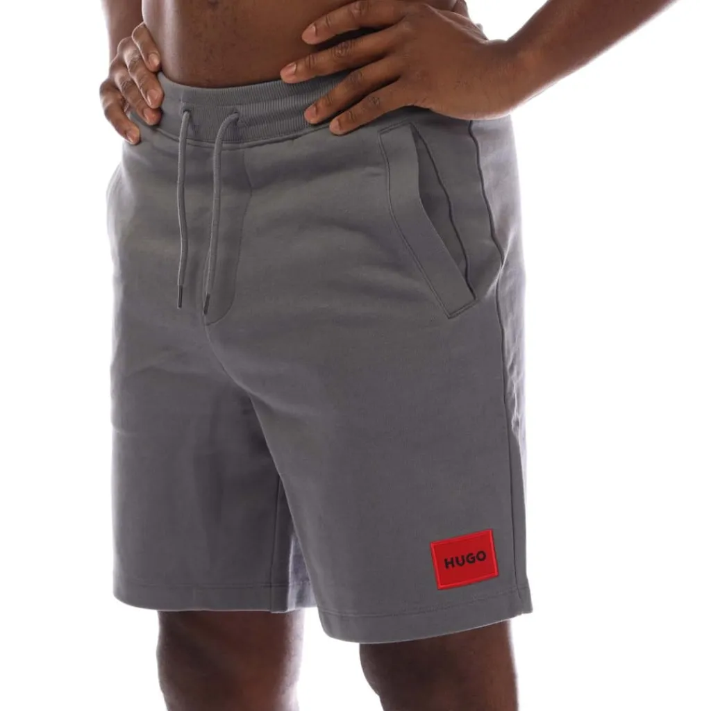 Shorts*Hugo Diz222 Logo Shorts in Grey