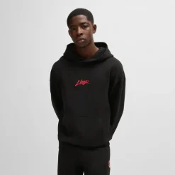 Sweatshirts|Hoodies*Hugo Dlogolong Hoodie in Black