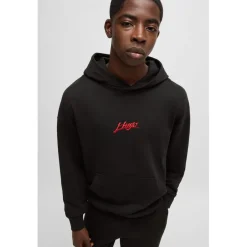 Sweatshirts|Hoodies*Hugo Dlogolong Hoodie in Black