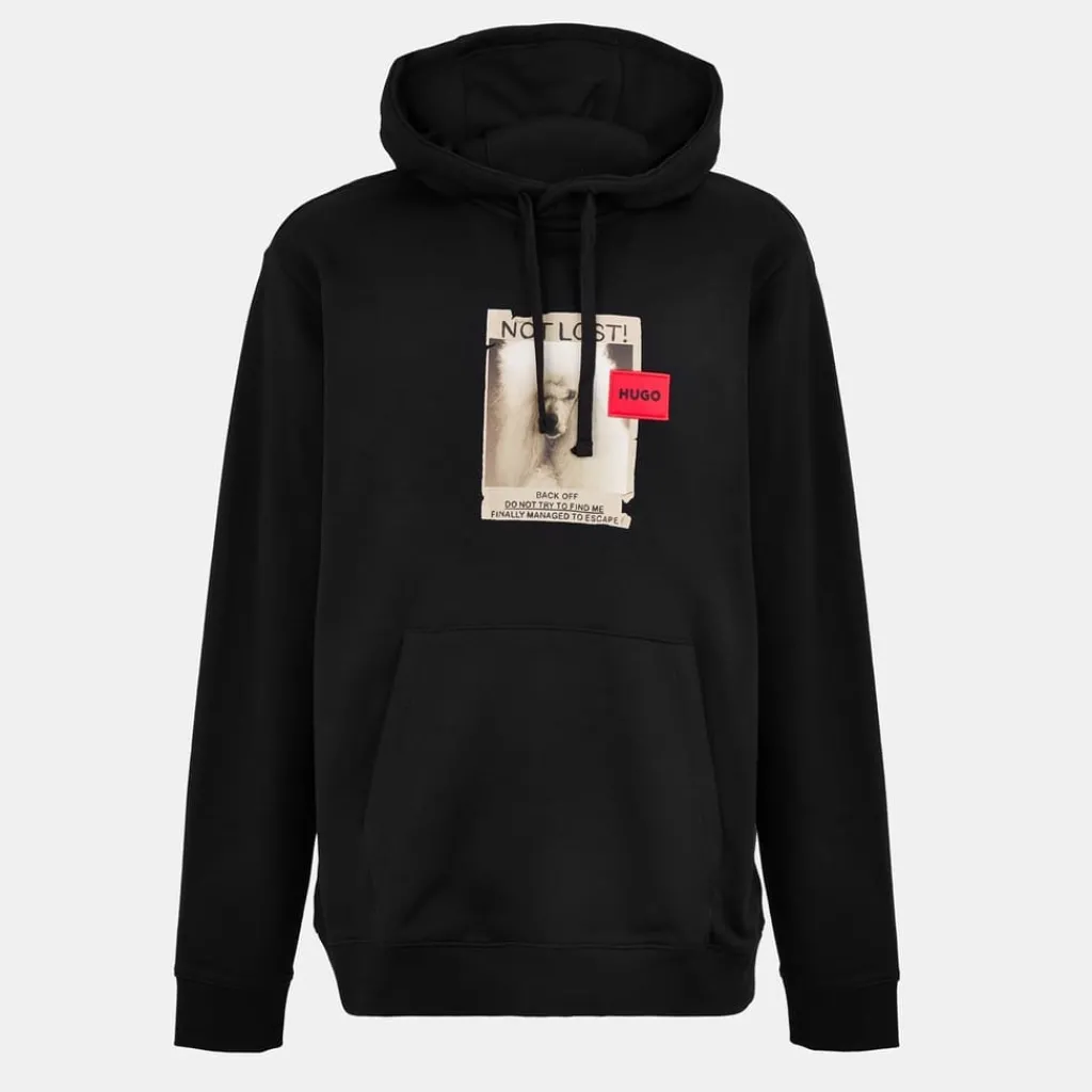 Hoodies*Hugo Dreef 10254014 01 in Black