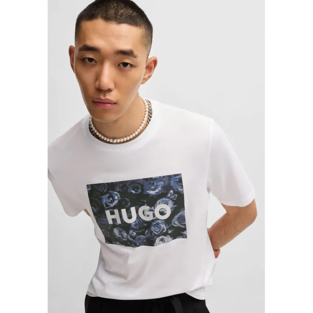 T-Shirts And Vests*Hugo Dulive U244 T-Shirt in White