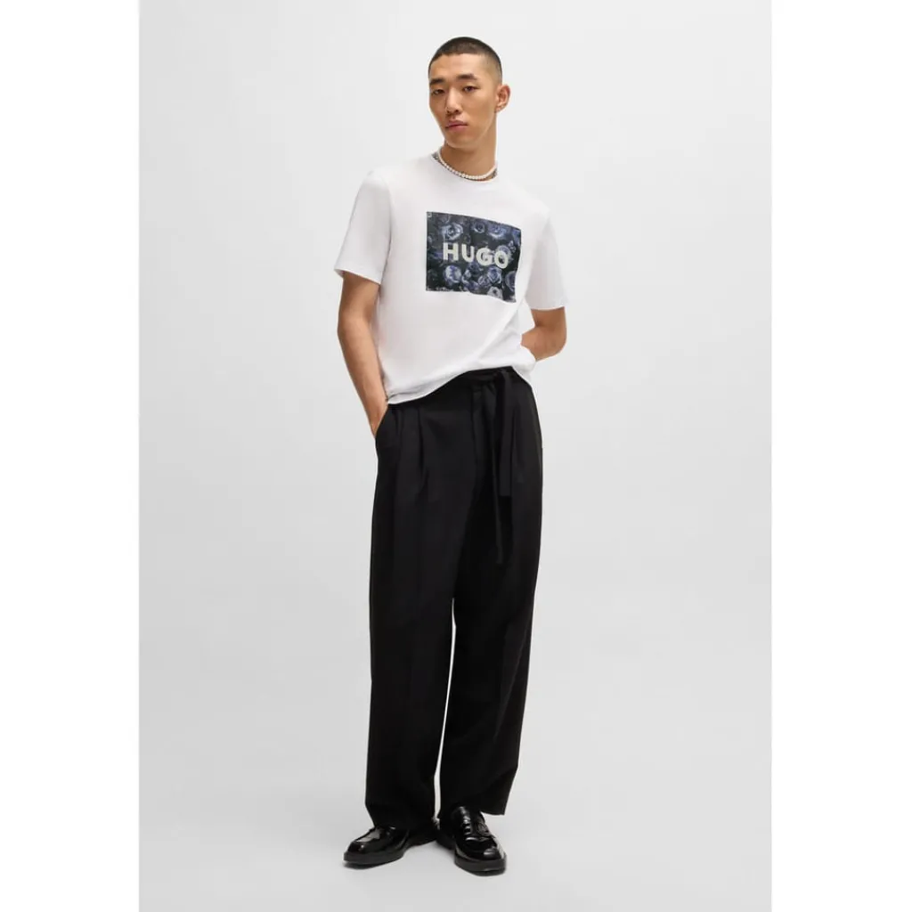 T-Shirts And Vests*Hugo Dulive U244 T-Shirt in White