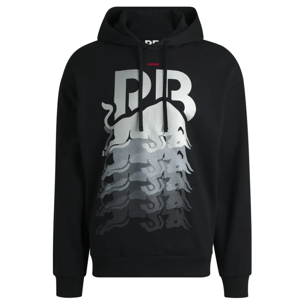 Sweatshirts|Hoodies*Hugo Dynamic Branding Hoodie in Black