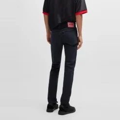 Jeans*Hugo Five Pocket Design Slim Jeans in Blue
