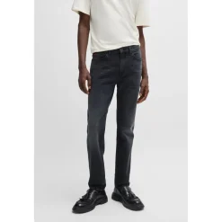 Jeans*Hugo Five Pocket Design Slim Jeans in Black