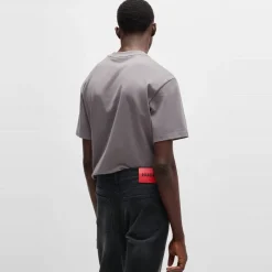 Jeans*Hugo Five Pocket Design Slim Jeans in Black