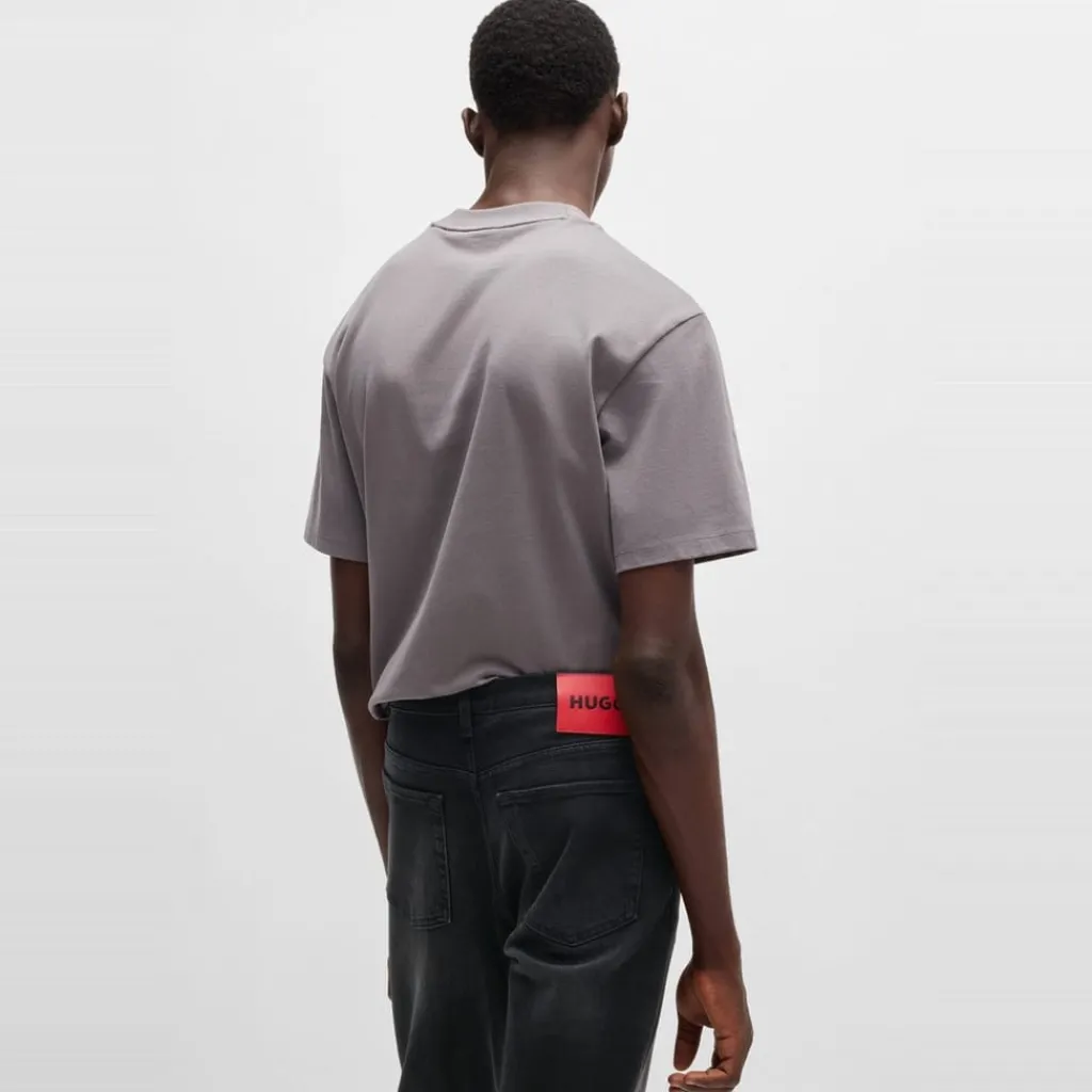 Jeans*Hugo Five Pocket Design Slim Jeans in Black