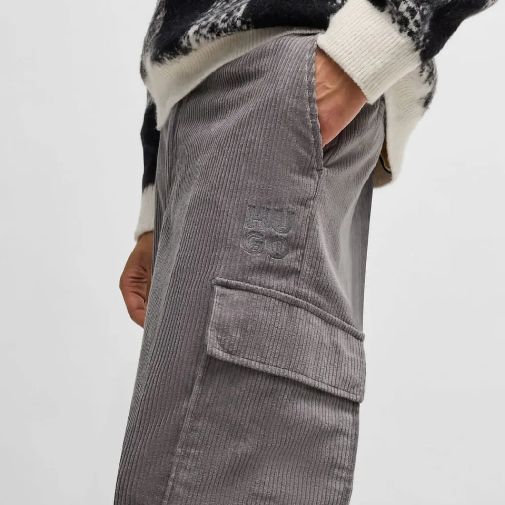 Trousers*Hugo Grady244 Cargos in Grey