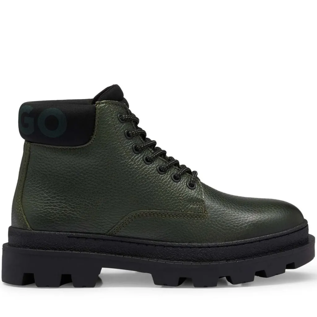Boots*Hugo Graham Half Boots in Green