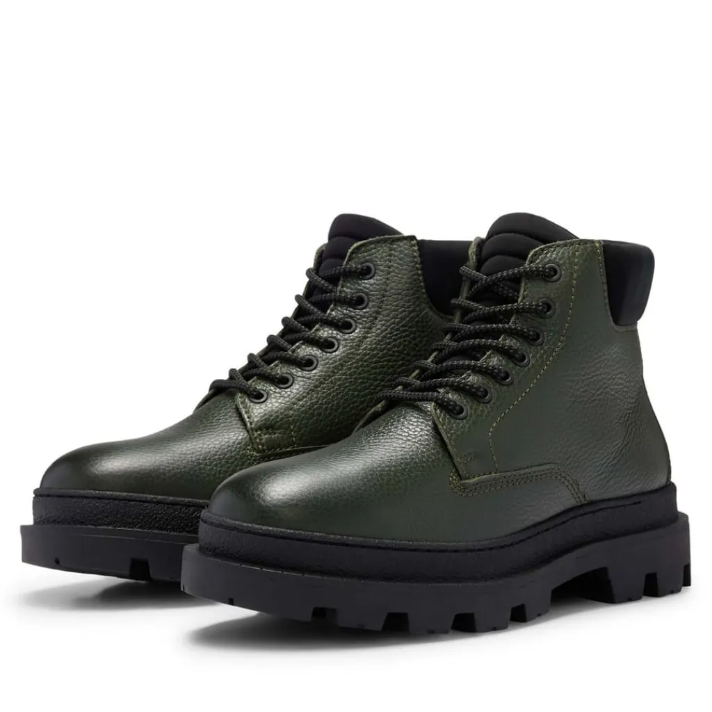Boots*Hugo Graham Half Boots in Green