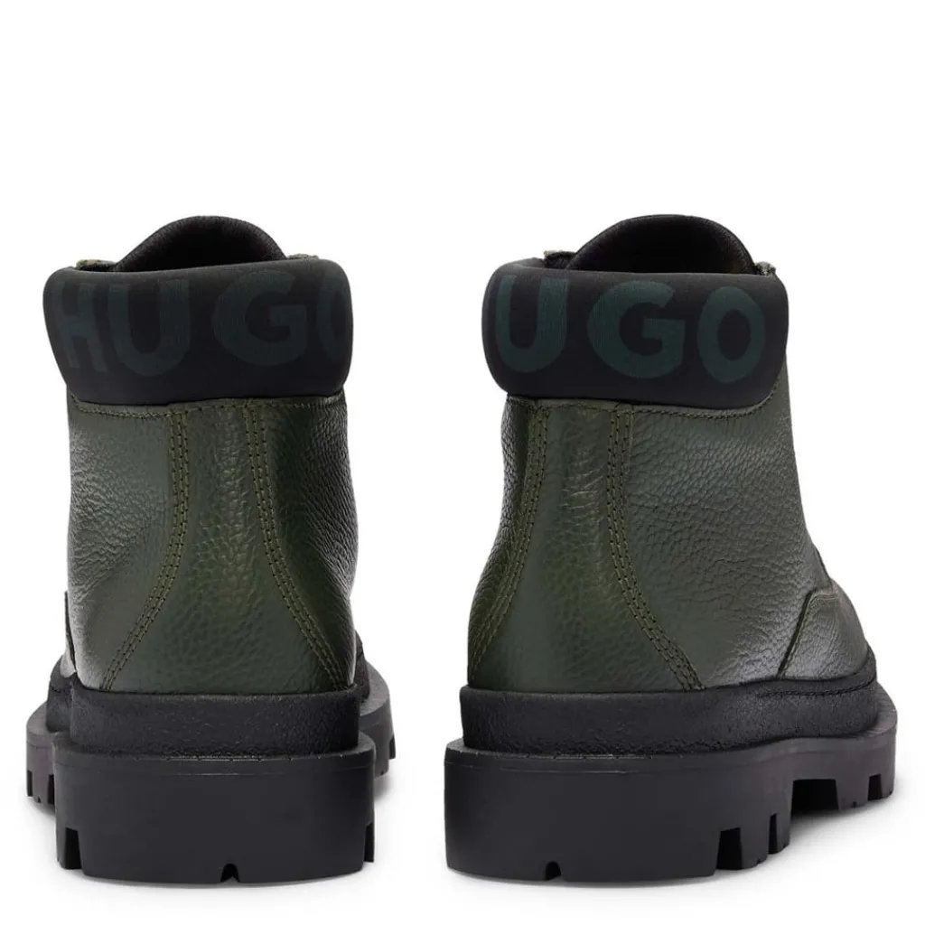 Boots*Hugo Graham Half Boots in Green