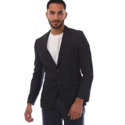 Formalwear*Hugo Harvey Blazer Jacket in Dark Blue