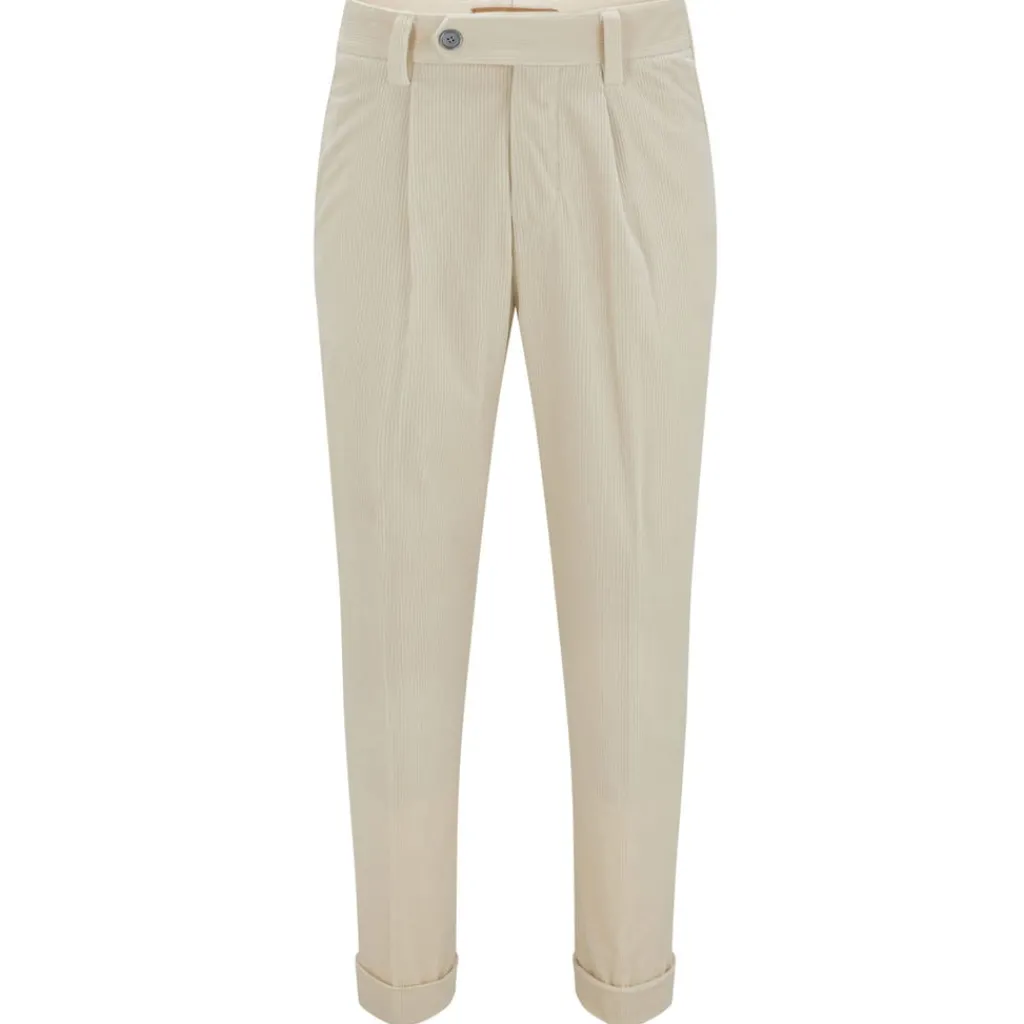 Formalwear*Hugo H-Perin Pleat Trousers in White