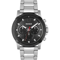 Jewellery-Watches*Hugo Impress For Him Bracelet Watch Mens in Silver
