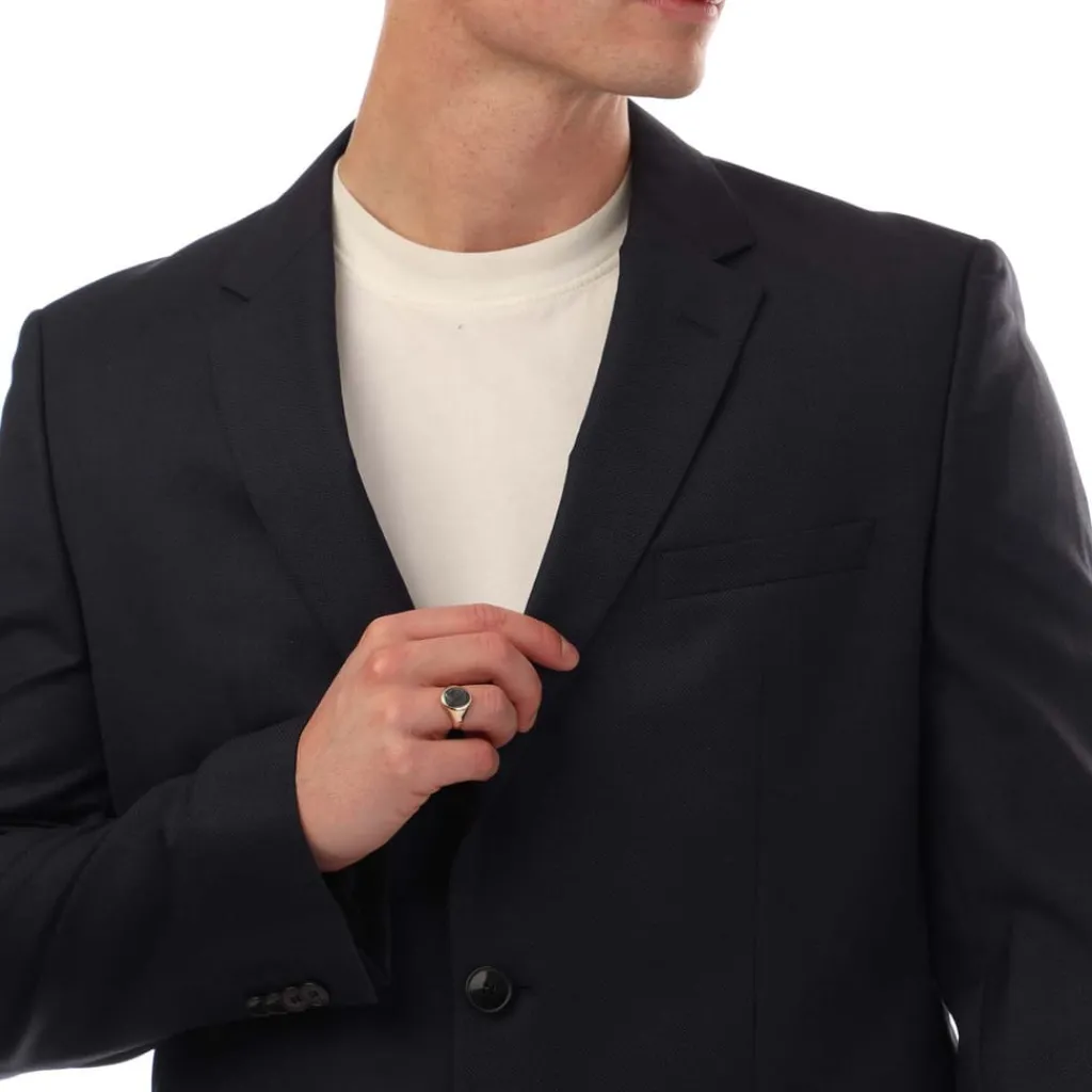 Formalwear*Hugo Jeffery212 Blazer Jacket in Dark Blue
