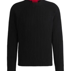Knitwear*Hugo Jumper in Black