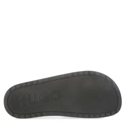 Beach Shoes*Hugo Match Sliders in Black