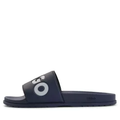 Beach Shoes*Hugo Match Sliders in Dark Blue
