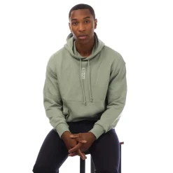 Sweatshirts|Hoodies*Hugo Mens Diushi Hooded Sweatshirt in Green