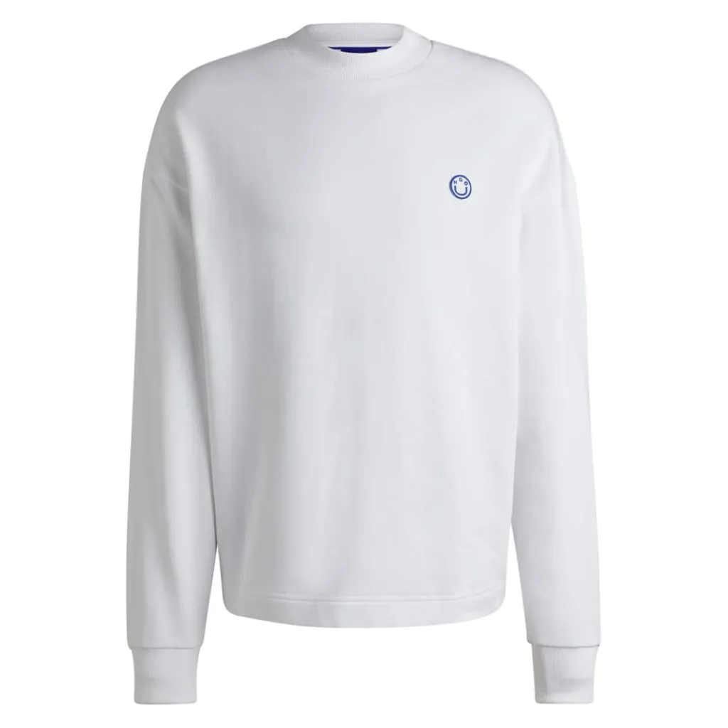 Sweatshirts*Hugo Ninnyo Crewneck Sweatshirt in White
