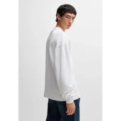 Sweatshirts*Hugo Ninnyo Crewneck Sweatshirt in White