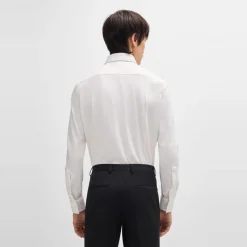 Shirts*Hugo Regular Fit Long Sleeve Shirt in White