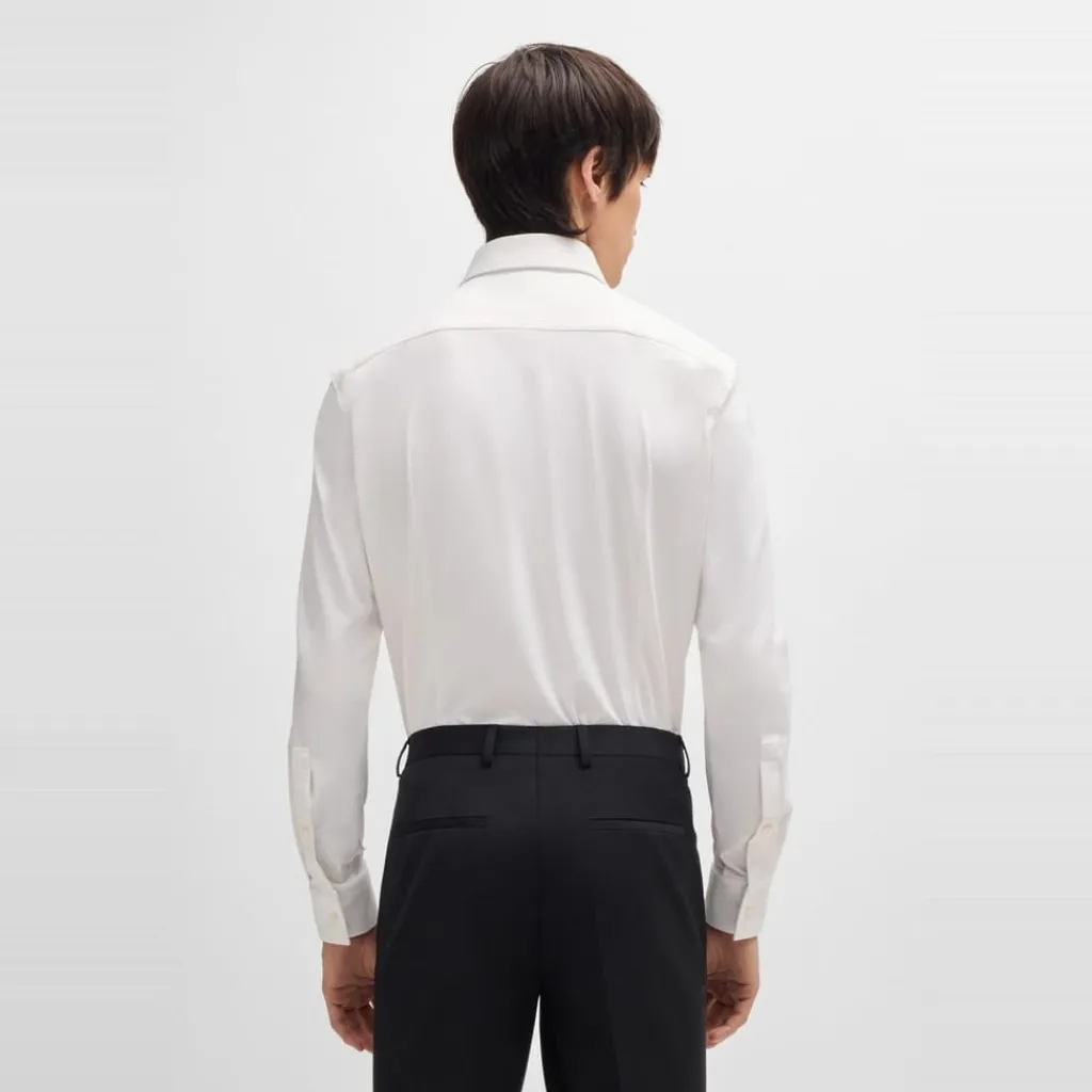 Shirts*Hugo Regular Fit Long Sleeve Shirt in White