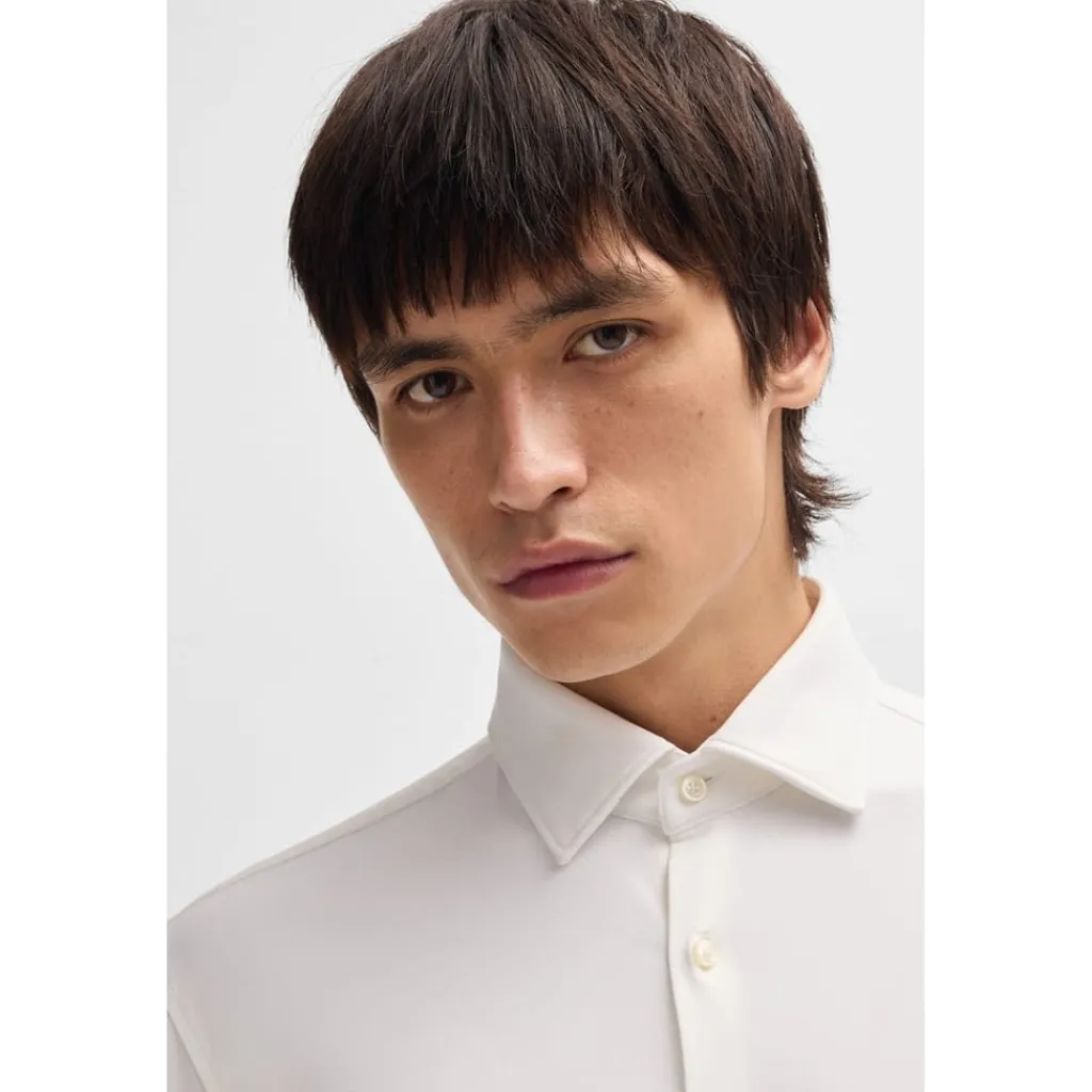Shirts*Hugo Regular Fit Long Sleeve Shirt in White
