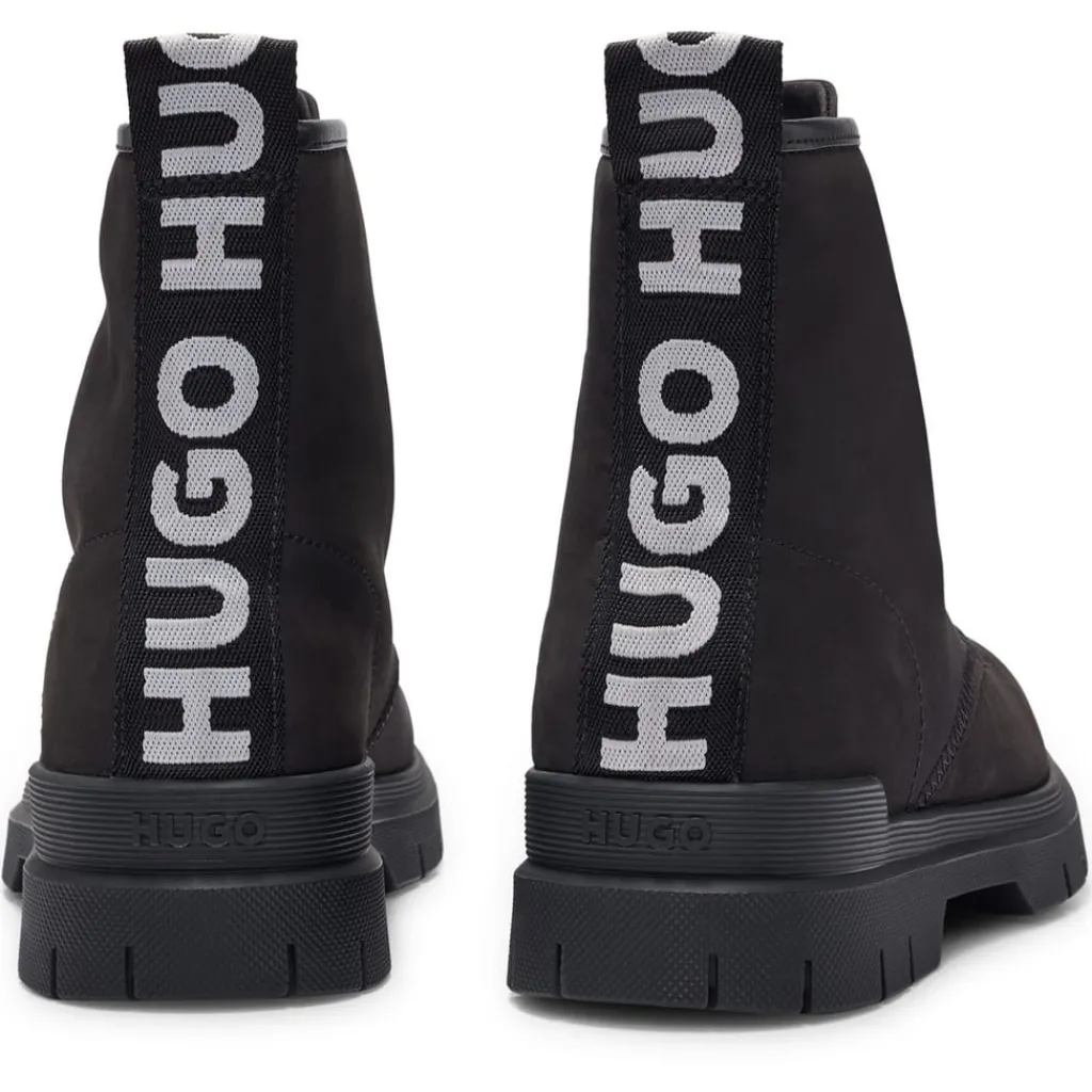 Boots*Hugo Ryan Halb Nu 10214589 01 in Black