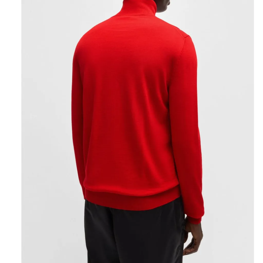 Knitwear*Hugo San Thomas Rollneck Sweater in Pink