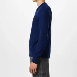 Polo Shirts*Hugo Sastoro Quarter Zip Top in Blue
